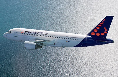 Brussels Airlines Flugzeug